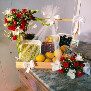 Flower & Fruit Basket
