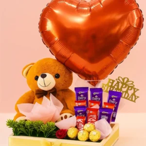Hugs & Chocolates Birthday Surprise