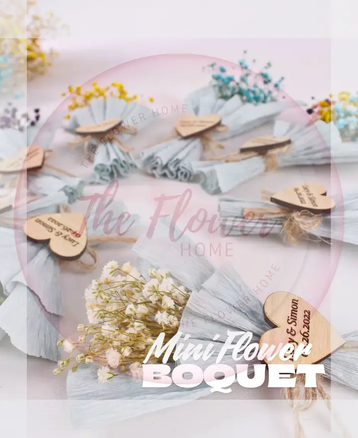 Mini Flower Bouquet Banner