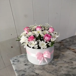 Pink & White Serenity Box