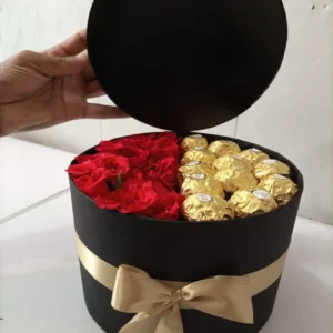 Elegant Rose Chocolate Gift Box