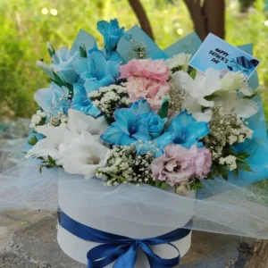 Sky Blue Father's Day Bloom Box