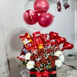 Celebration Flower & Balloon Box