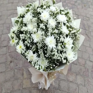 The Pure White Bouquet