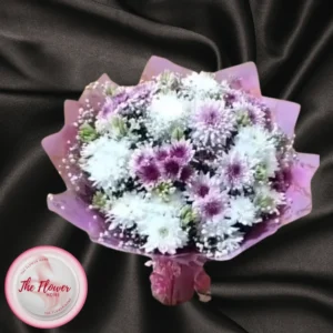 Midnight Blossom Purple & Pink Luxe Bouquet