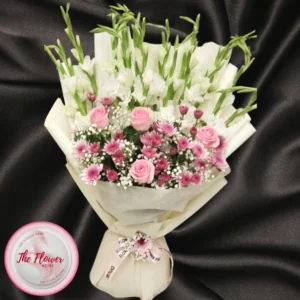 Blushing Meadow Elegance