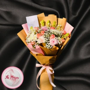 Azure Mist Butterfly Artistry Bouquet