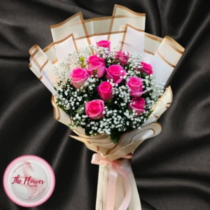 Azure Mist Butterfly Artistry Bouquet